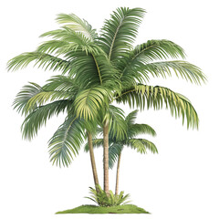 Tropical Palm Trees