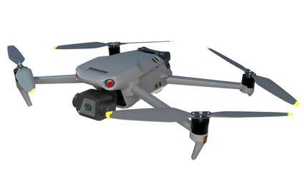 High Quality Drone On Transparent Background