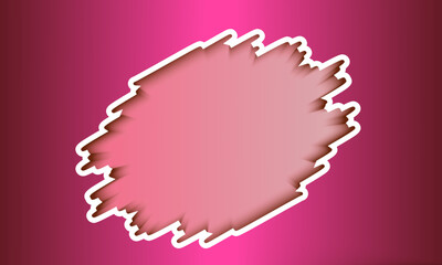 Abstract template Profiles on Pink Gradient Background. maroon gradient background design banner template. torn border lines art stylish. Minimalist Pink Gradient with grunge lines frame. 
