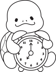 Free printable cute turtle for kindergarten.
Preschool outline printable education turtle animal.
