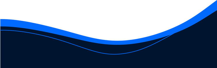 Business Wave Footer