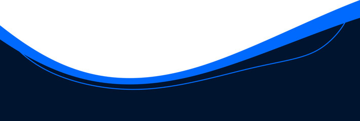 Business Wave Footer