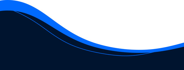 Business Wave Footer