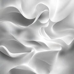 Obraz premium White Abstract Curves