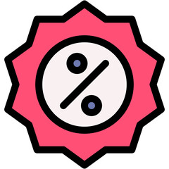 Vector Icon for Label, discount, sticker, offer