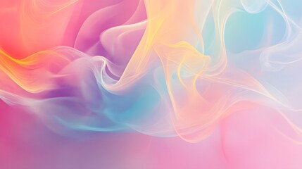 Soft pastel colors forming a delicate abstract background