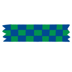 Checkerboard Washi Tape Illustration