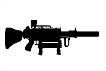 silhouette of a Lightweight Grenade Launcher