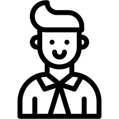 Vector Icon Administrator, business man, consultancy, man, user