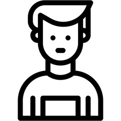 Vector Icon Composer, avatar, profession, male