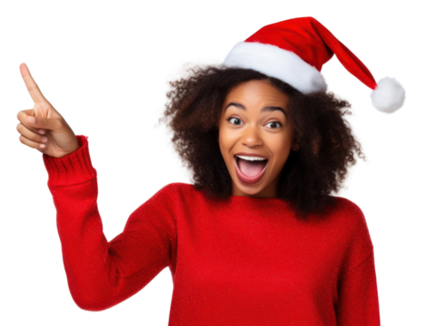 Santa Claus outfit happiness christmas holiday. - Powered by Adobe