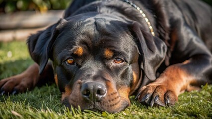 Fototapeta premium portrait of a dog