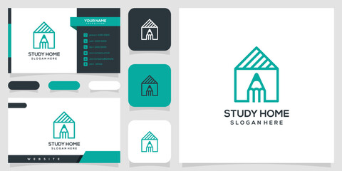 business card with logo and business card template