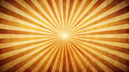 Fototapeta premium Vintage retro sunburst background in warm tones