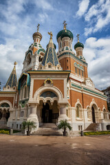 St Nicholas Russian Orthodox Cathedral In Nice, France
