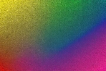Colorful Rainbow Gradient Texture with Grainy Effect in Yellow Green Pink and Blue