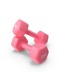 Fitness Dumbbells 2kg PNG