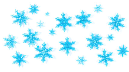Winter Holidays Snowflakes