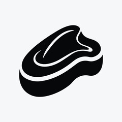  Large Piece of Meat Steak Vector Illustration  Printable Graphic Design