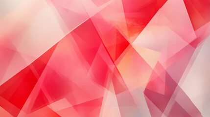 Naklejka premium Elegant pastel red color geometric abstract pattern 