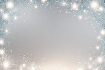Radiant White Background with Dreamlike Light Patterns and Sparkling Crystal Texture