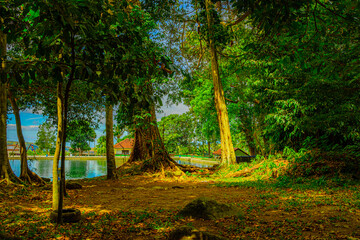 water tourism objects in one of the cities of Kuningan, West Java