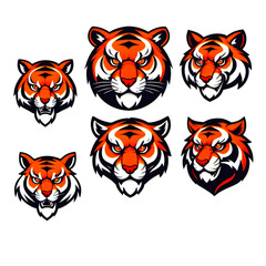 tiger head set