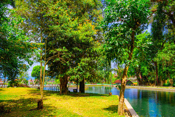 water tourism objects in one of the cities of Kuningan, West Java