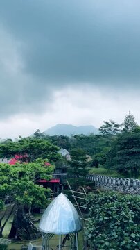 tent on the mountain