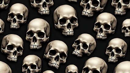 Skulls and bones