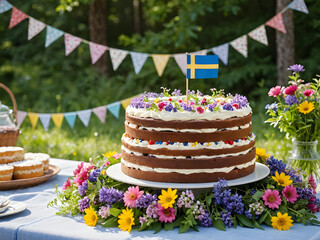 Joyful Swedish Midsummer: Celebration of Color and Tradition