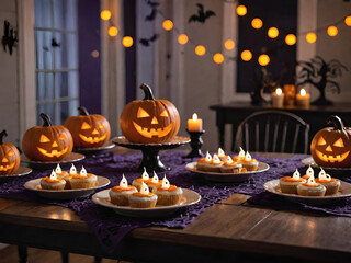 Spooky Delights: A Halloween Party Table Experience