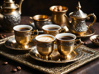 Elegant Turkish Coffee Experience: Tradition and Taste