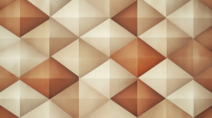 Fototapeta premium Elegant pastel brown color geometric abstract pattern 