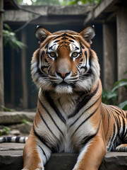 Obraz premium portrait of a tiger