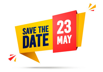 Dynamic Label With Text Save The Date