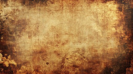 Obraz premium Old Grunge Texture Transparent Overlay with Distressed Vintage Sepia Fade and Scratched Rough Dirty Shabby Brown Background - High-Quality PNG for Retro Design Projects