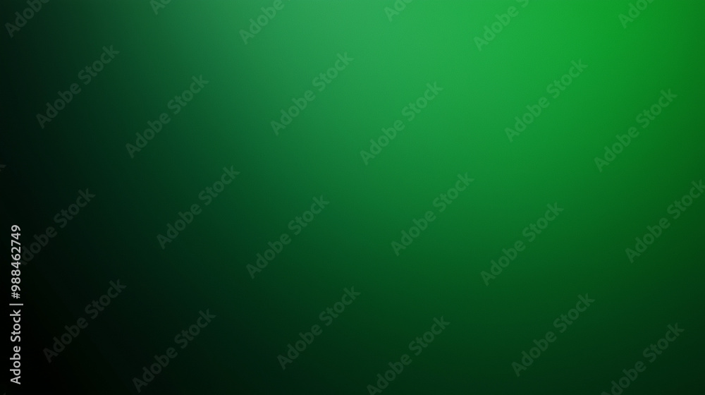Poster a solid green background with a subtle gradient from black at the edges to light green in the center