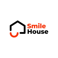 Smile House Home Logo Design. Logo Design for your Business Similar Real Estate and apart.