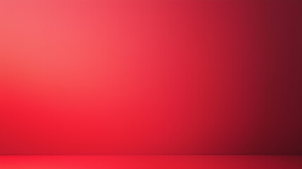 Obraz premium A solid red background with a subtle gradient from black at the edges to light red in the center. isolated on a solid red background. Illustrations 