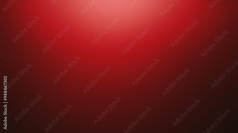 Wall mural a solid red background with a subtle gradient from black at the edges to light red in the center. is