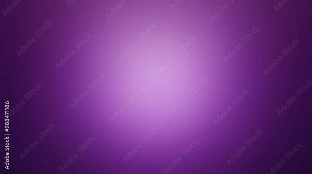 Poster a solid purple background with a subtle gradient from black at the edges to light purple in the cent