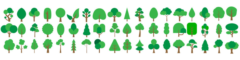 Tree icon vector cet. Plant illustration sign collection. Garden symbol or logo.