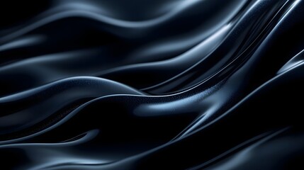 Obraz premium Abstract Dark Blue Wavy Background Texture