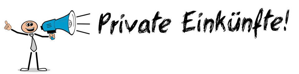 Private Einkünfte!
