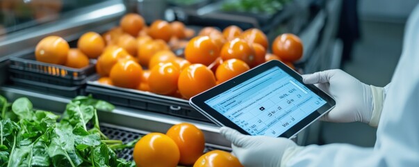 Ensuring Food Safety: Using a Digital Checklist App on Tablet for Monitoring Compliance