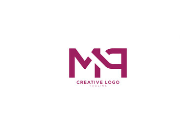 MQ M9 Abstract initial monogram letter alphabet logo design