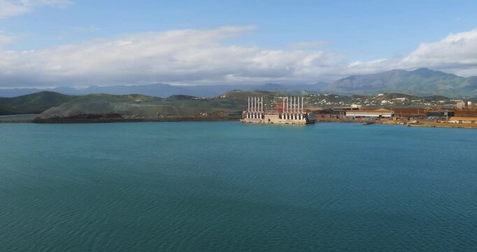 Doniambo Nickel Smelter Plant, Noumea, New Caledonia.