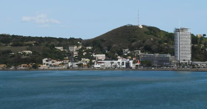 Traffic in Noumea, New Caledonia.