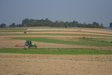 tractor working in the field © Bagatela